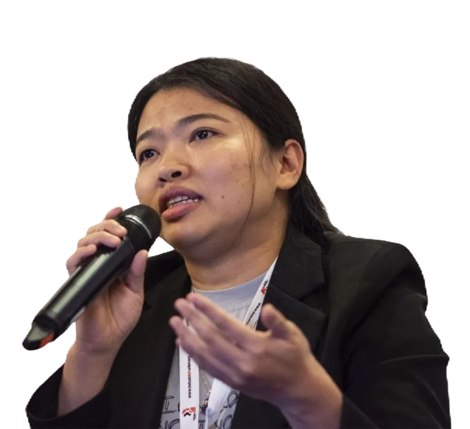 Khaing Zar Aung from Myanmar is awarded the Arthur Svensson Prize