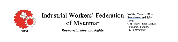 IWFM Response to EuroCham Myanmar Garment Advocacy Group Statement on Minimum Wage